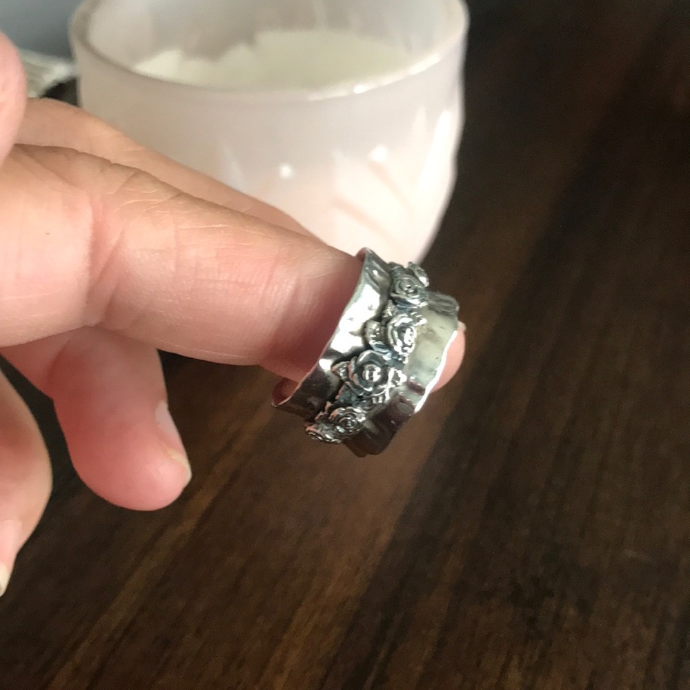 COPY - OrPaz sterling silver ring.size 7.5
